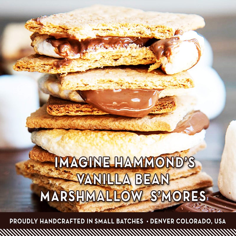 Hammond’s Candies Gourmet Marshmallows - Vanilla Bean | Great for Snacking, Hot Chocolate, S’mores, Baking | Gluten-Free, Kosher, Handcrafted in the USA | 4 Pack - Image 5